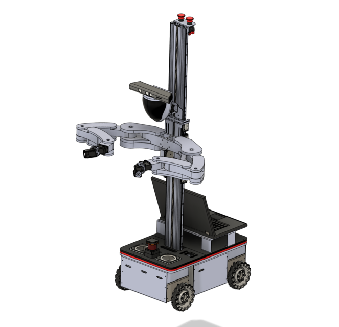 Sepanta AUT@Home Robot — CAD model by Alireza Ahmadi on GrabCAD